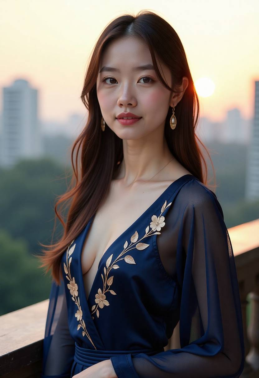 长街灯火